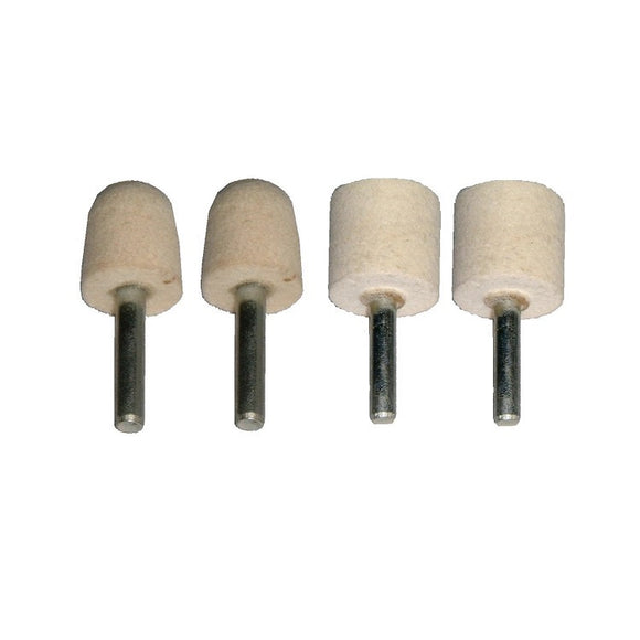 Alliage d'aluminium Laiton Acier Métal Polissage Polissage Kit 18pc 3" x 1/2" Pro-Max