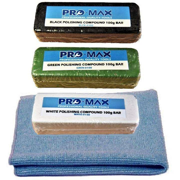 Draper 180 W Hobbywerkzeug mit Stahl- und Edelstahl-Metallpolierset