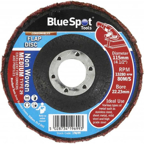 Angle Grinder Abrasive Wheel Set - 3pc Metal Polishing Supplies UK Ltd