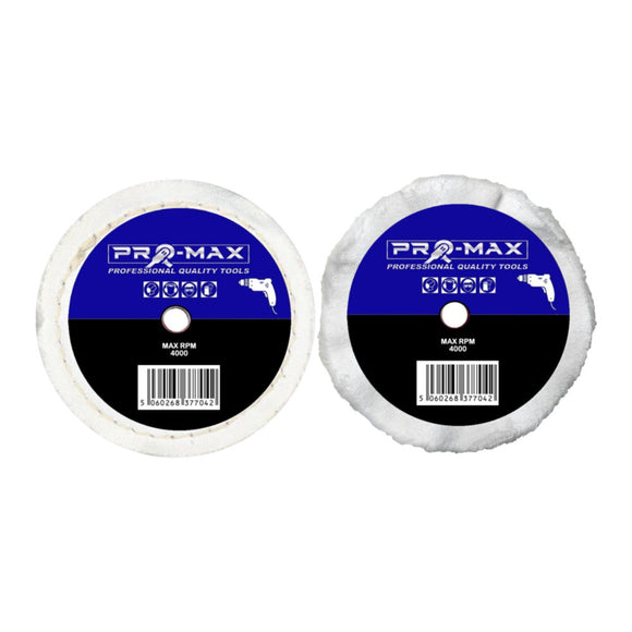 Drill Chrome Metal Polishing Kit 3" x 1/2" 6pc Pro-Max