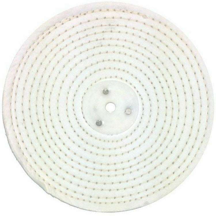 Pro-Max 6'' x 1/2'' Chrom &amp; Schmuck Metall Polierscheibe 2er Set