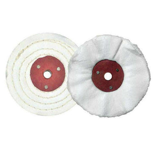 Pro-Max 4’’ x 1/2’’ Chrome & Jewellery Metal Polishing Buffing Wheel 2pc Set