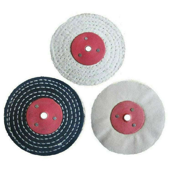 Bench Grinder Metal Polisher 6" 250W  With 4" Metal Polishing Kit - Pro-Max