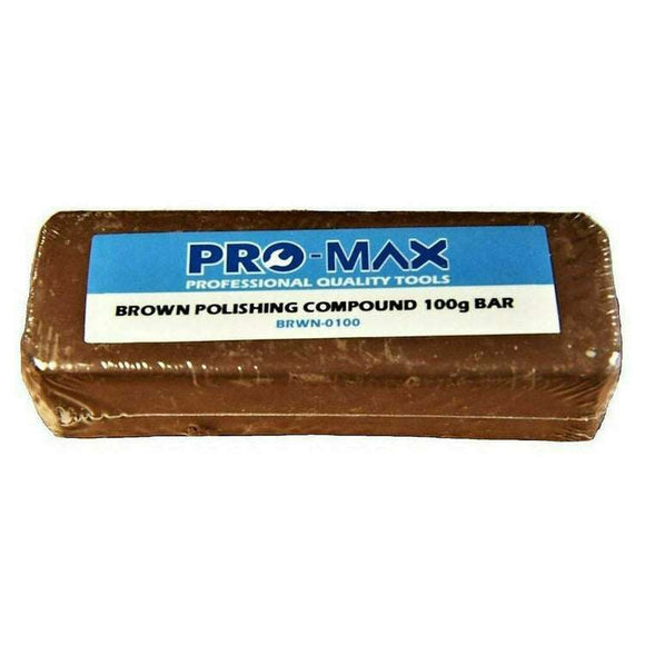 Pro-Max Jewellers Rouge 100g Jewellery Polishing Compound 3pc Kit
