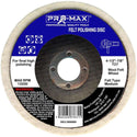 Angle Grinder Felt Wheel 8mm x 115mm (4.5") - Pro-Max Professional