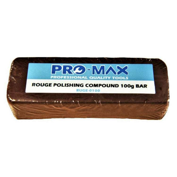 Jewellers Rouge 100g Metal Polishing Compound - Pro-Max