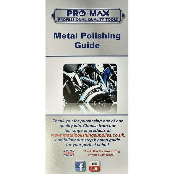 Angle Grinder Metal Polishing Buffing Kit Steel Stainless Steel 7pc - Pro-Max