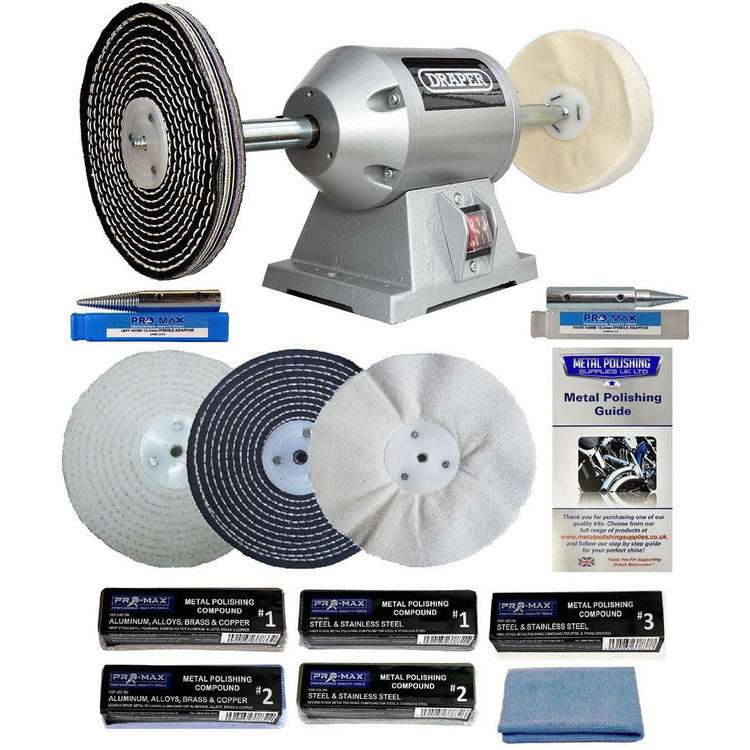 Draper bench grinder polisher discount