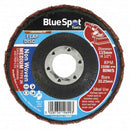 Angle Grinder Medium Satin Web Flap Disc 115mm (4.5") BlueSpot-3