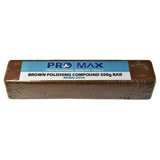 Aluminiumlegierung Messing 500 g Polierpaste zum Polieren von Metallen Braun - Pro-Max