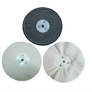 Pro-Max 6’’ x 1’’ Metal Polishing Buffing Wheel 3pc Set