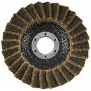 Angle Grinder Coarse Satin Web Flap Disc 115mm (4.5") BlueSpot