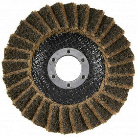 Angle Grinder Coarse Satin Web Flap Disc 115mm (4.5") BlueSpot