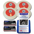Winkelschleifer-Metallpolierset für Chrom 7-teilig - Pro-Max-1