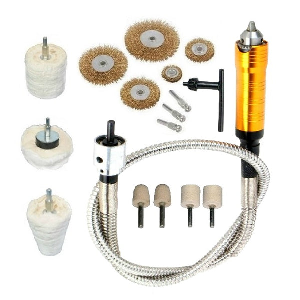 Pro-Max Bench Grinder  / Drill Flexi Drive Accessory Kit 16pc