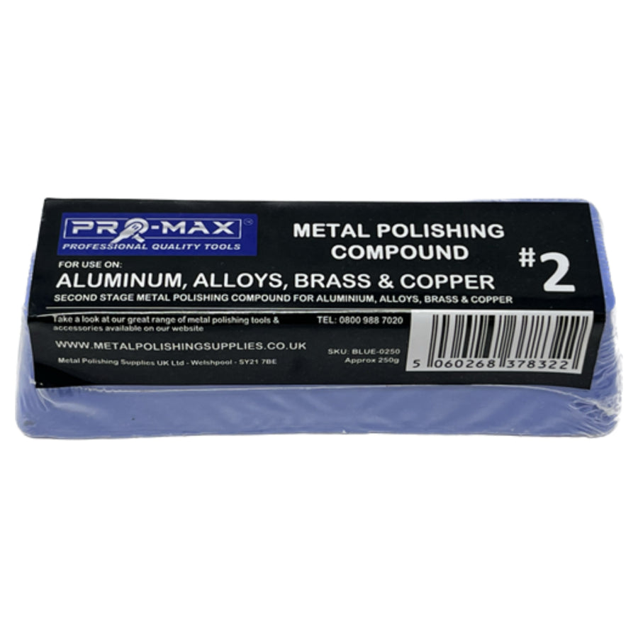 Metal Polishing Compound 100g Bars Universal Kit  6pc - Pro-Max