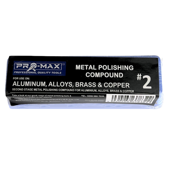 Kit de polissage de métal pour meuleuse d'angle pour laiton en alliage d'aluminium 7pc - Pro-Max