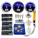 Collection of Pro-Max polishing tools and accessories on a white background