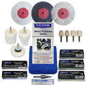 Drill Metal Polishing Kit | Aluminium, Alloy, Brass, Steel, Stainless Steel | Pro-Max Quality (Copy) Metal Polishing Supplies UK Ltd