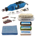 Draper 130W Hobby Tool With Steel And Stainless Steel Metal Polishing Kit