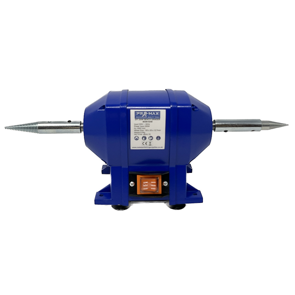 Schmuckpoliermaschine 6" Tischmontage 250W mit 4" Polierset