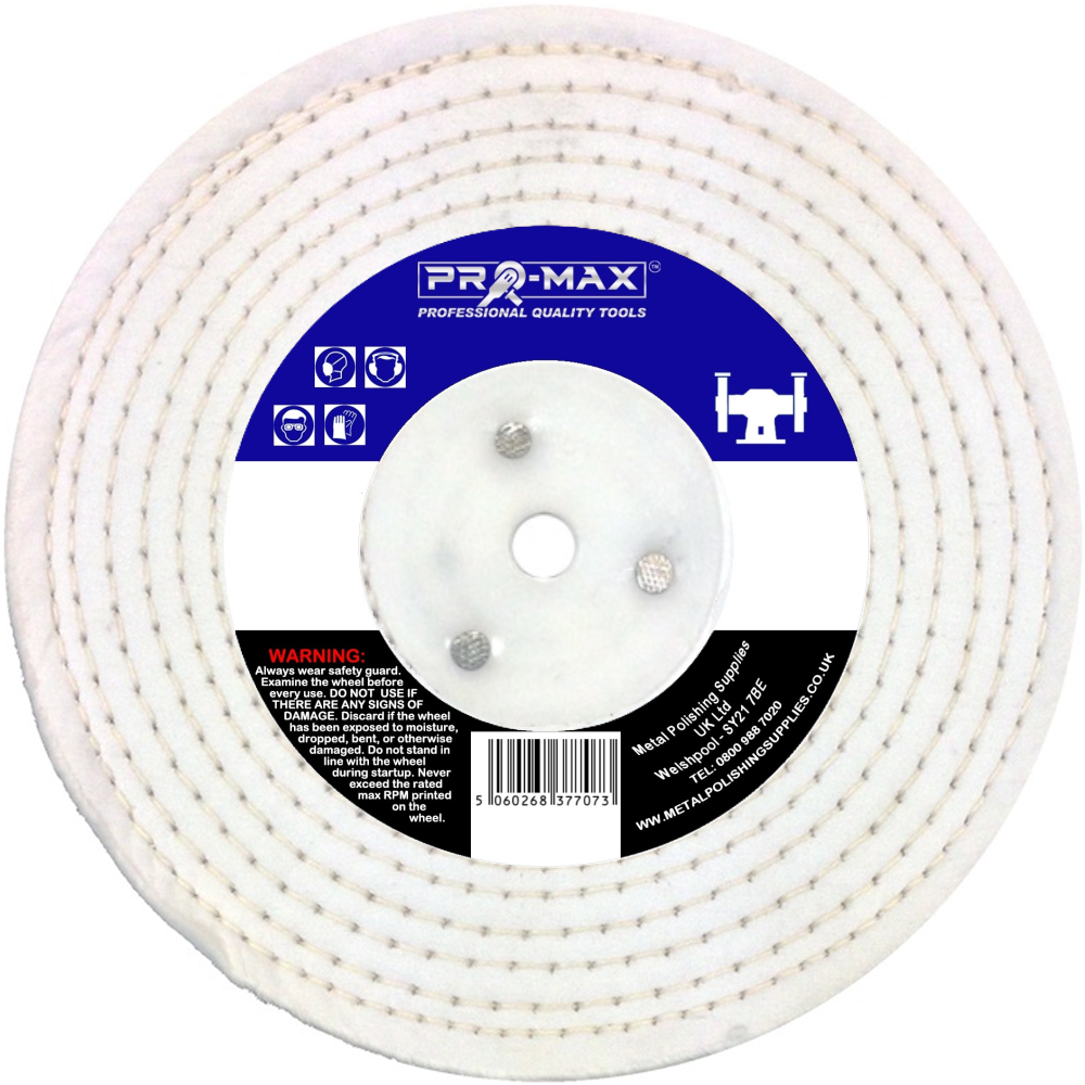 White Stitch Metal Polishing Wheels