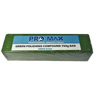 Stahl &amp; Edelstahl 750 g Polierpaste zum Polieren von Metallen Grün - Pro-Max