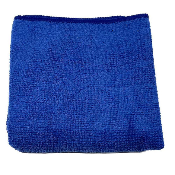 Bench Grinder Aluminium Alloy blue microfibre finishing cloth with soft textured fabric and stitched edges