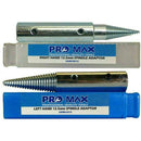 Bench Grinder Metal Polishing Kit with chrome-plated left and right hand 12.5mm spindle adaptors