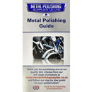 Bench Grinder Polisher 6" metal polishing guide booklet with blue branding, motorcycle photo and Union Jack emblem