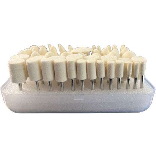 Rotary Hobby Tool Felt Chrome Metal Polishing Kit - Pro-Max