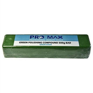 Stahl &amp; Edelstahl 500 g Polierpaste zum Polieren von Metallen Grün - Pro-Max