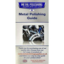 Draper Bench Grinder metal polishing guide booklet with blue and white cover and motorcycle image