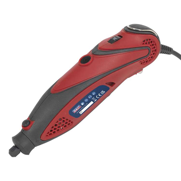 Sealey 135W Rotary Hobby Tool With Flexi-Drive & 40pc Accessory Kit