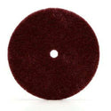 Metal Sanding Wheel Satin Web 4" by 4 Section Coarse 80 Grit