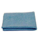 Jewellery Polishing Machine microfibre cloth in blue, folded with a soft textured fabric surface