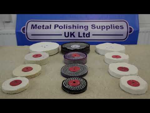 Aluminium Alloy Brass Steel 4" x 1" Metal Polishing Buffing Kit 18pc-2