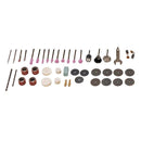 Silverline 135W Multi-Function Rotary Tool accessory set with sanding drums, grinding stones, cutting discs and polishing wheels