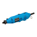 Silverline 135W Multi-Function Rotary Tool in blue with a compact vented body, spindle lock and hanging loop