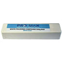 Steel & Stainless Steel white metal polishing compound bar, 500g Pro-Max buffing compound with branded label